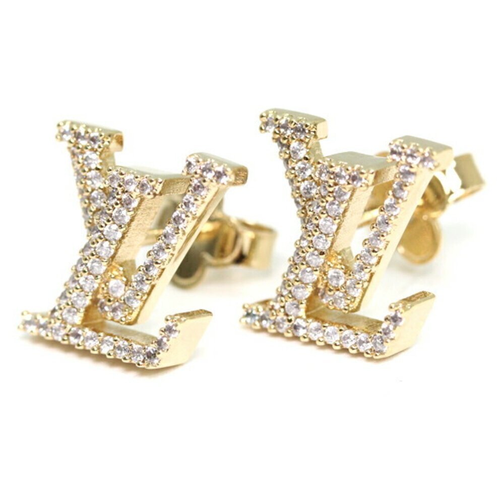LOUIS VUITTON Gold Earrings - Picture 2 of 8